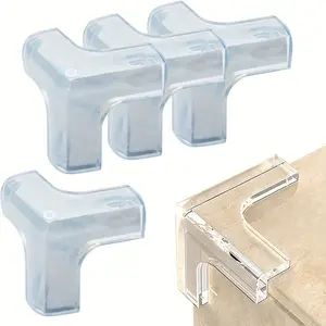 8pcs Silicone Proofing Corner Protector Clear Corner Guards, Corner Protectors Proof Corners and Edges Protector, Clear Table Corner Protectors for Safety