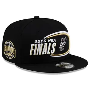 San Antonio Spurs 2026 NBA Finals Snapback Cap – New Era Adjustable Basketball Hat, Championship Edition Flat Brim Streetwear, Collectible Fan Gear