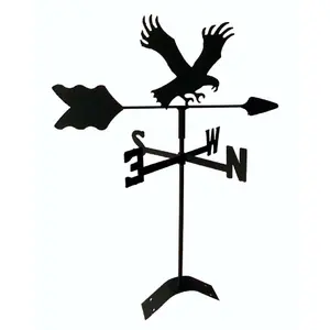 The Lazy Scroll  Eagle Roof Mount Weathervane