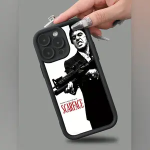 Scarface High Bamboo Phone Case - Compatible with iPhone 11/12/13/14/15 Series (Pro/Pro Max/Plus Models)