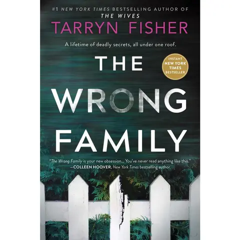 Used Literature Book - The Wrong Family (Like New, 0.76lb, English Soft Cover) - Literature Used Best Selling Novels, Instant Bestseller Captivating Reads, Fiction Thriller from Fan-Favorite Love Me With Lies Trilogy with Dark Family Secrets