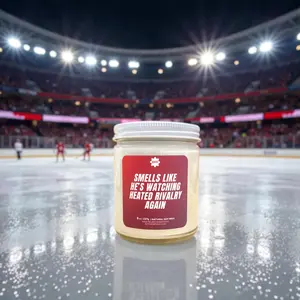 8 oz Candle | Smells Like He's Watching Heated Rivalry Again | TV Inspired, The Long Game Candle