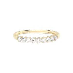 Floating Diamond Eternity Band