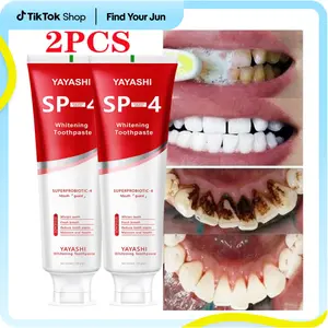 SP-4 Probiotic Whitening Toothpaste - Enhanced Formula with Probiotics for Teeth Whitening and Gum Health - Enamel-Safe, Fluoride-Free, Fresh Mint Flavor #cozyvibes #effortlessbeauty Oral niacinamide toothpaste