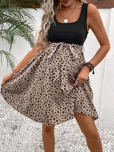 Summer casual slip dress for pregnant women, comfortable short maternity dress for summer