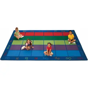 Carpets for Kids 8600 Colorful Places Seating Rug