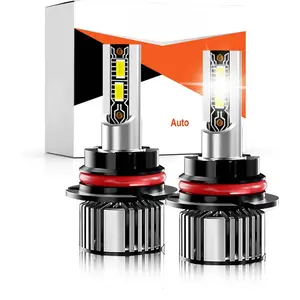 Compatible For 2002 2003 2004 2005 Dodge Ram 1500 2500 3500 9007 Fog Lights High Low Combo, 6000K White Powersports Bulb Direct Installation, Pack of 2