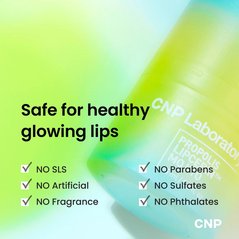 Honey Lip Mask (Mojito Flavor), Propolis Lipcerin, Hydrating Overnight Manuka Lip Butter & Plumper & Balm, 12hrs Long-lasting Moisture, Gentle Exfoliation, Korean Skin Care, Shea Butter, Deep Nourish (0.5 fl.oz / 15ml)