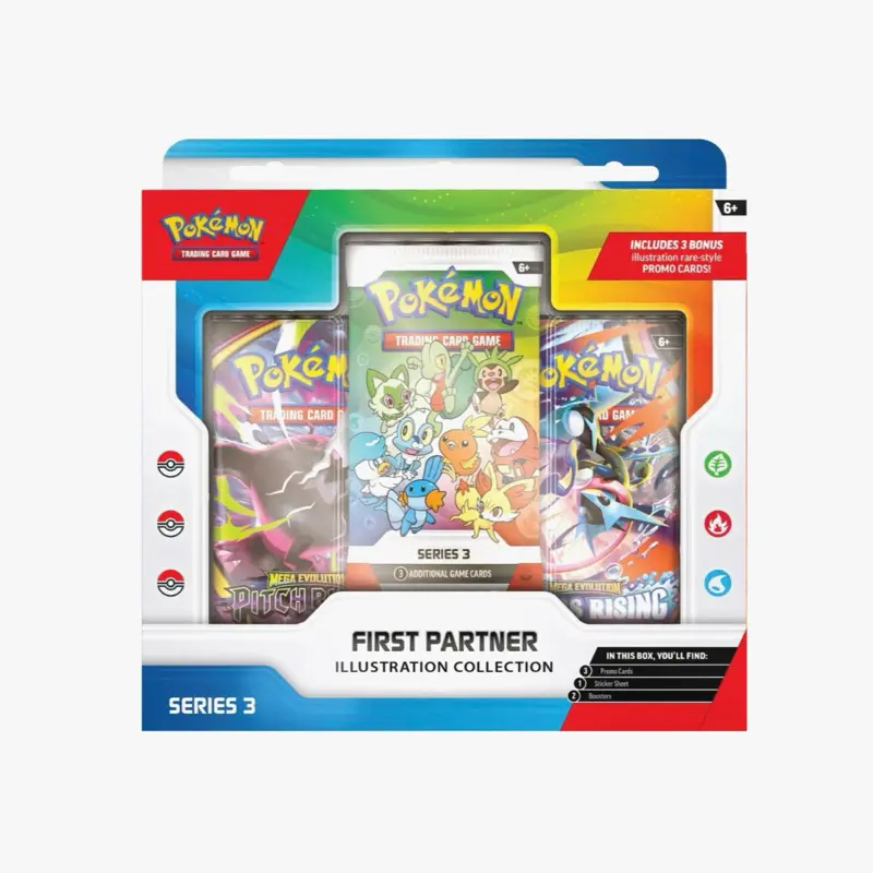 Pokemon First Partner Illustration Collection Series 3