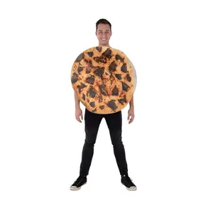 Chocolate Chip Cookie Costume for Adults & Kids – Food-Themed Fun Dress-Up Outfit For Halloween, Birthday, Theme Party & Cosplay