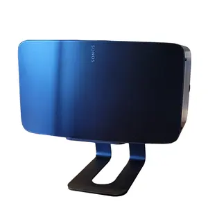 Soundrise PRO-5 Speaker Stand | One Stand Only - Desk or Floor Stand for Sonos Play Five - Decouple Your Bluetooth Speaker to Reduce Vibrations