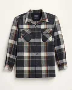 PENDLETON MEN'S BLACK MULTI PLAID BOARD SHIRT