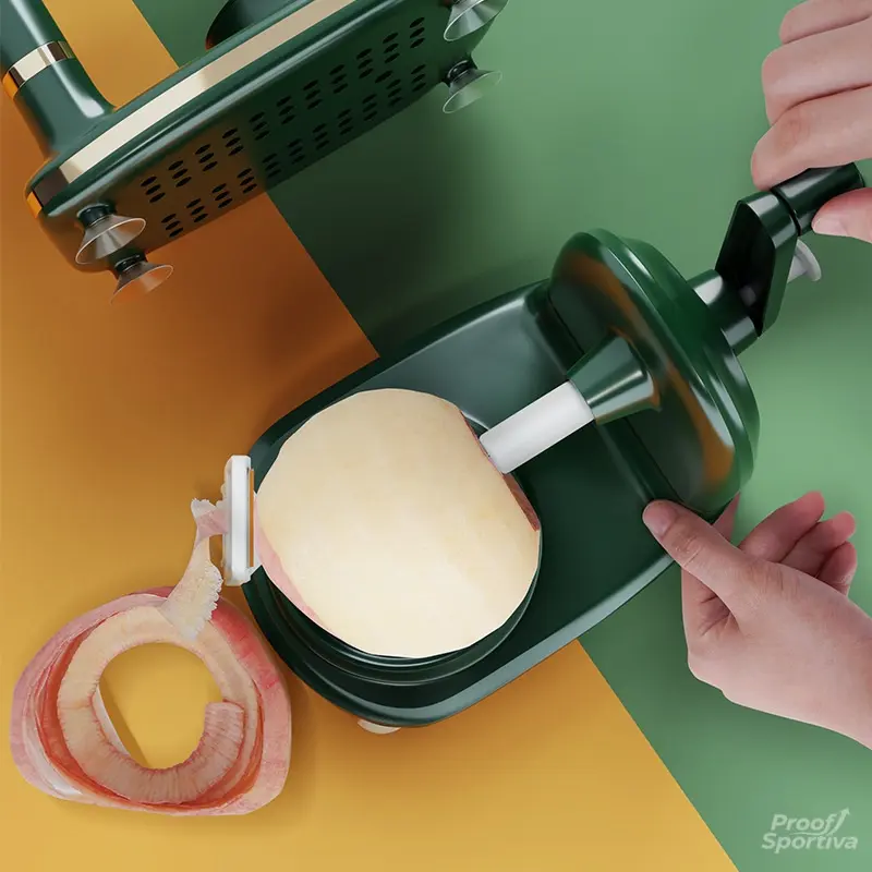 Manual Apple Peeler Slicer Corer Multifunctional Kitchen Tool for Baking Lovers Apple Pie Applesauce & Daily Fruit Prep