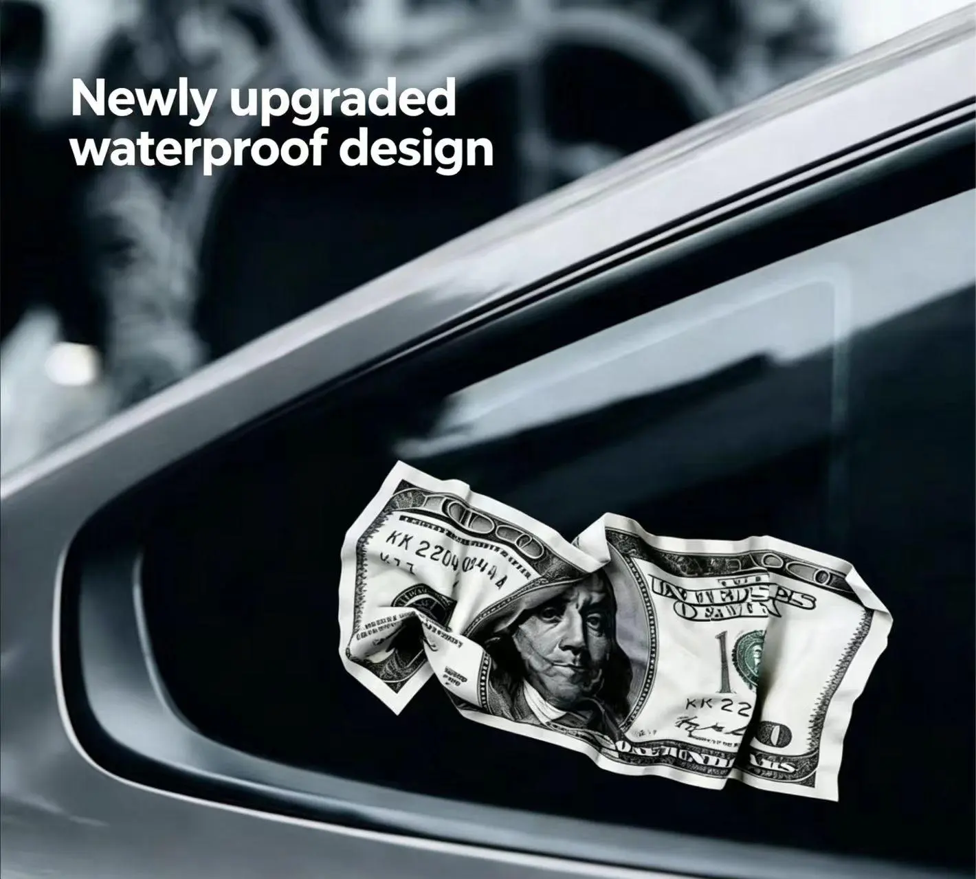 Graphic Vinyl Wrap Car Stickers - Automotive Exterior Adhesive Decals with Exclusive Unique Pattern, Durable Waterproof Material, High Concealment to Cover Blemishes, Easy to Paste & Firm to Attach