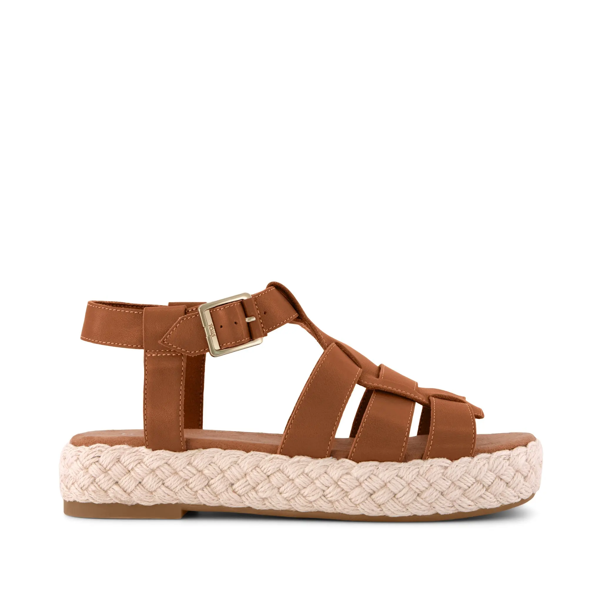 Womens Jac Fisherman Sandal Brown Sugar Leather Womens Jac Fisherman Sandal Brown Sugar Leather