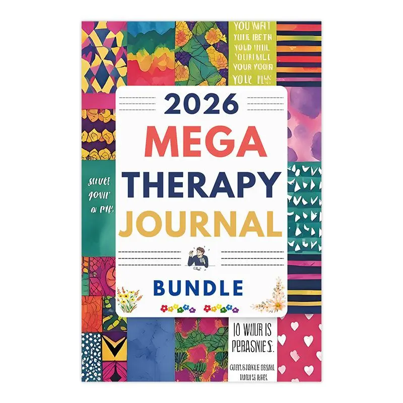 Ultimate Healing 2026 Super Mega Therapy Journal, Mental Health Journal, Wellness Journal, Psychological Healing Diary 236 Pages Annual Self-Trauma Personal Recovery Guide, Intuitive Layout, Robust Content, Guided Healing