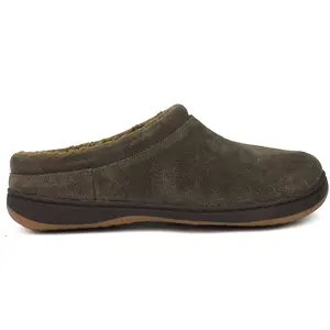 Tempur-Pedic Mens Arlow Scuff Casual Slippers Casual - Grey