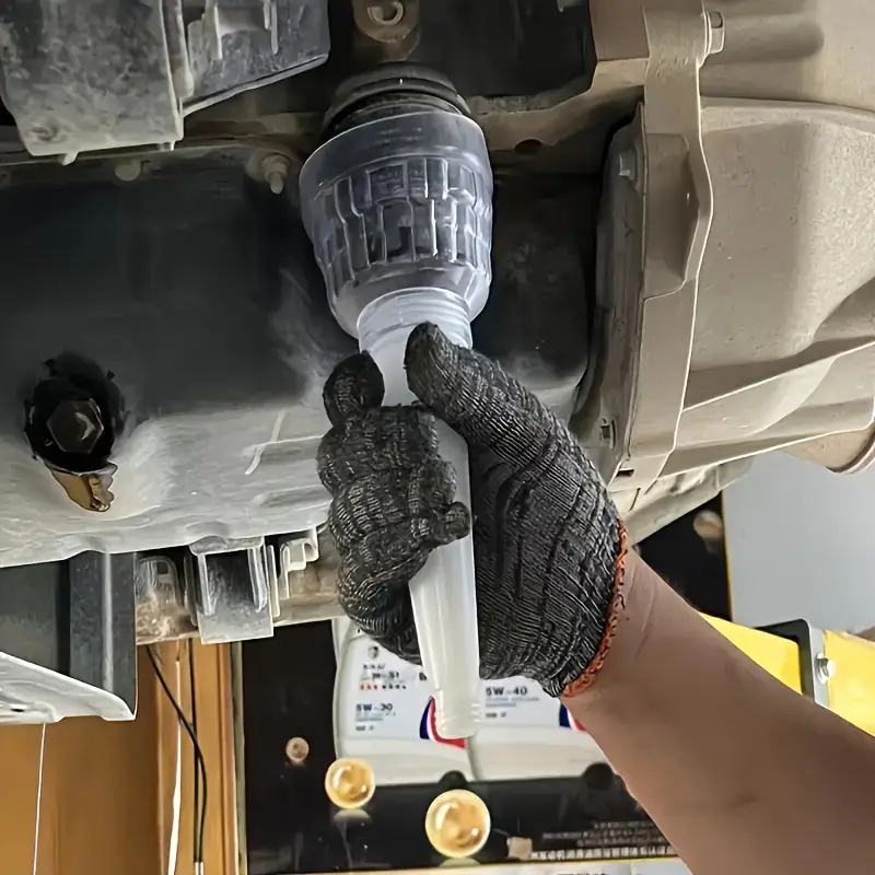 RV Oil Filter Removal Tool, Oil Filter Funnel, Installation and Removal Tool, Heat-Resistant Oil-Catching Funnel for Oil Filter Tightening