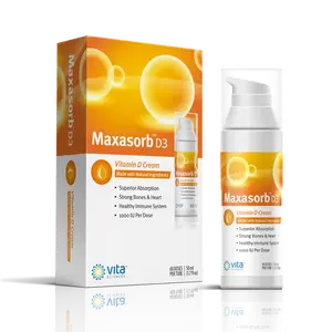 Vitamin D3 Cream 1000 IU – Fast Relief for Psoriasis, Eczema, Dry Skin – D3 + Aloe + Vitamin E – Non-Greasy, Paraben-Free, Hypoallergenic