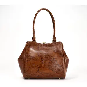 Patricia Nash Leather Kalivia Frame Satchel