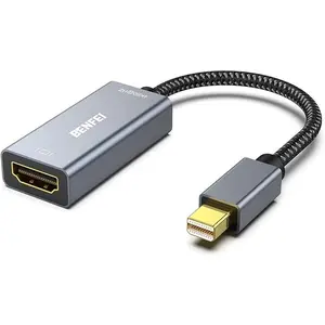BENFEI 4K Mini DisplayPort to HDMI Adapter, 4K@60Hz Active Mini DP, Thunderbolt Compatible Accessories Digital