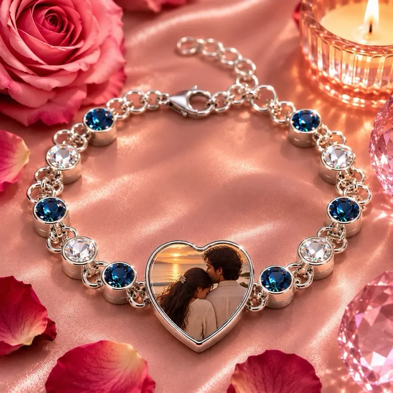 Personalized heart Love Bracelet