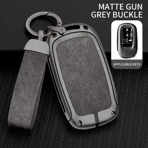For Honda Key Fob Cover Compatible with 2023 Honda Civic Accord Pilot CR-V HR-V Key Fob Protector Key Case Automotive Car Accessories Car Key Holder summervibes Car Key Chain Car Key Pendant