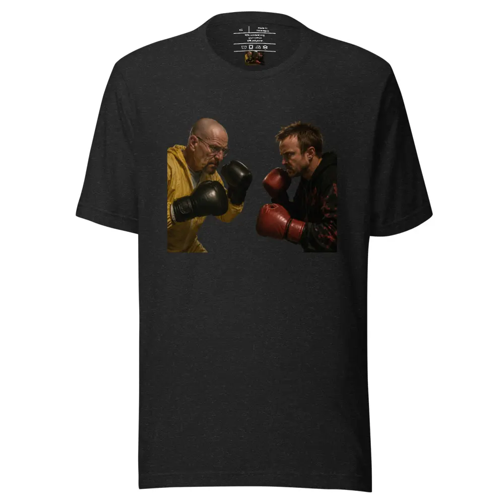 Men's Breaking Bad T-Shirt - Jesse Pinkman vs Walter White Graphic Tee