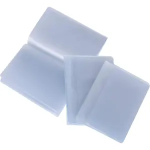 Set of 3 Plastic Wallet Insert Clear Credit Card Wallet Picture Photo Holder for Wallets