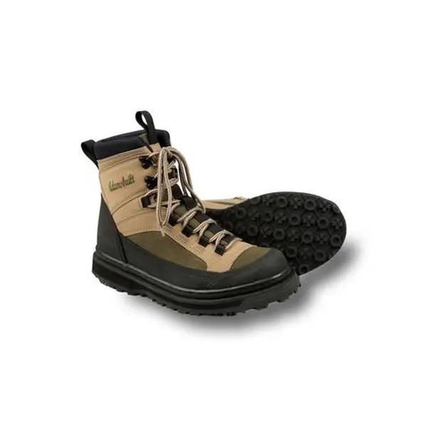 Gunnison River Women's Fishing Wading Boots, Lightweight Synthetic and Mesh Uppers, Slip-Resistant Rubber Soles with Durable Laces, Stud Ready