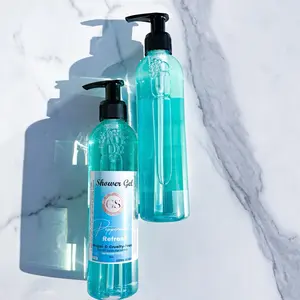 Peppermint Refresh Shower Gel - Gentle Body Wash for Everyday Use - Cleansing Shower Gel