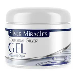 - Colloidal Gel - Nano Gel Wound Care - Healing Ointment for Burns & Irritated Skin - for All Skin Types - 4 Oz Unscented