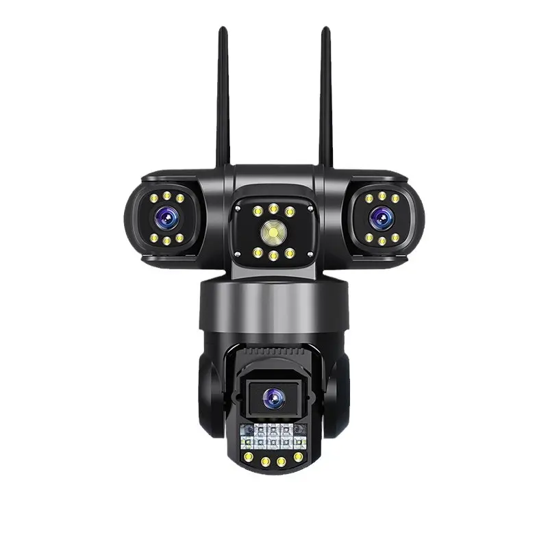 v380 three-lens three-screen surveillance camera agricultural orchard high-definition smart monitor