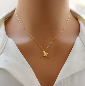 18K Gold Plated Cowboy and Cowgirl Boot Pendant Necklace – Western Country Jewelry for Rodeo and Festival Style