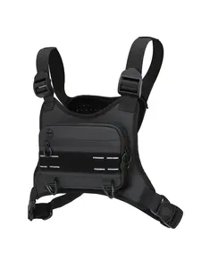 Unisex Outdoor Fashion Sport Trail Running Men Chest Bag, Waterproof Multi-Pocket, Ideal for Running, Marathon, Fishing, Cycling, Hiking