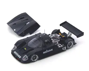 Inno64 1:64 Nissan R89C Le Mans Shakedown Test at Paul Ricard 1988 Diecast Scale Model Car