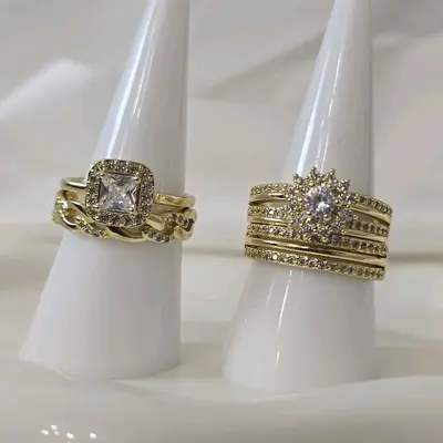 Non-tarnsh Gold Jewelry | Statement Rngs For Everyday | LNK'D THE
