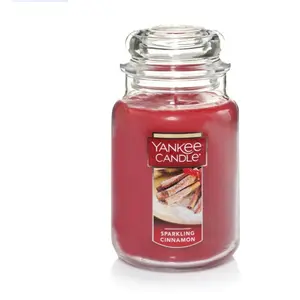 Yankee Candle Sparkling Cinnamon - 22 oz Original Large Jar Scented Candle