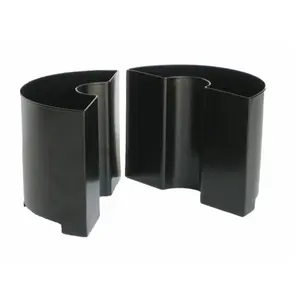 212 MAIN Cylindrical Small Umbrella Pole Wrap-Around Planter - Outdoor Furniture Accessory