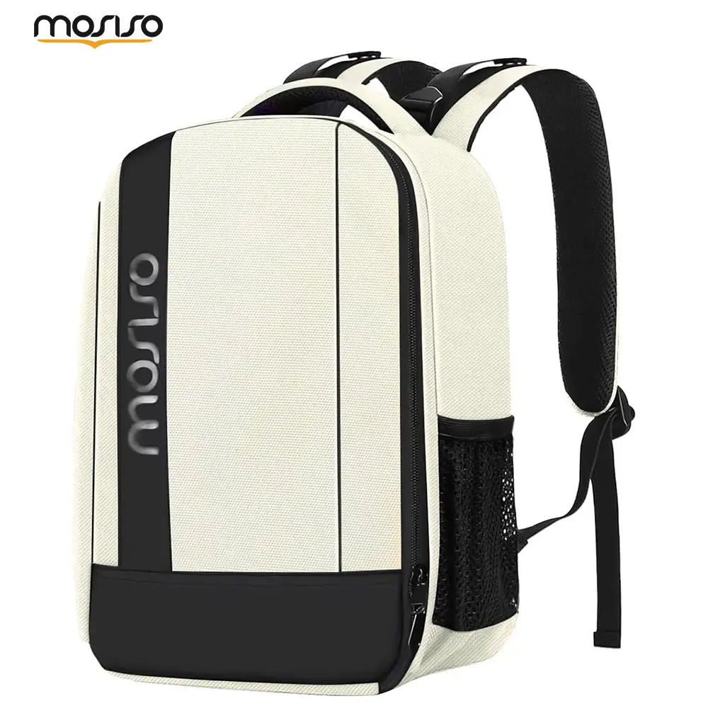MOSISO Modular Shockproof Camera Backpack for DSLR/SLR/Mirrorless Cameras - Accessory Bag with Tripod Compartment, Laptop Pocket, Water Bottle Holder, Anti-Theft Pocket, Durable Fabric, Ideal for Travel, Unisex Photographers, Accessories