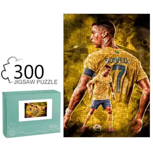 Puzzle for Adults Kids Challenging Game CR7 Puzzle Home Decor Birthday Party Gift Toy