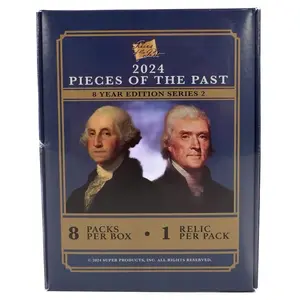 Pieces of the Past 8 Year Collection (Series 2) Hobby Box (8 Relics Per Box!)
