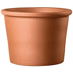 Deroma  Clay Standard Planter, Terracotta