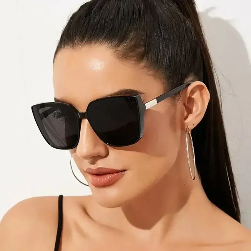2025 Korean Fashion Brand Design Unisex Anti-UV High-Quality Retro Sunglasses for Men/Women