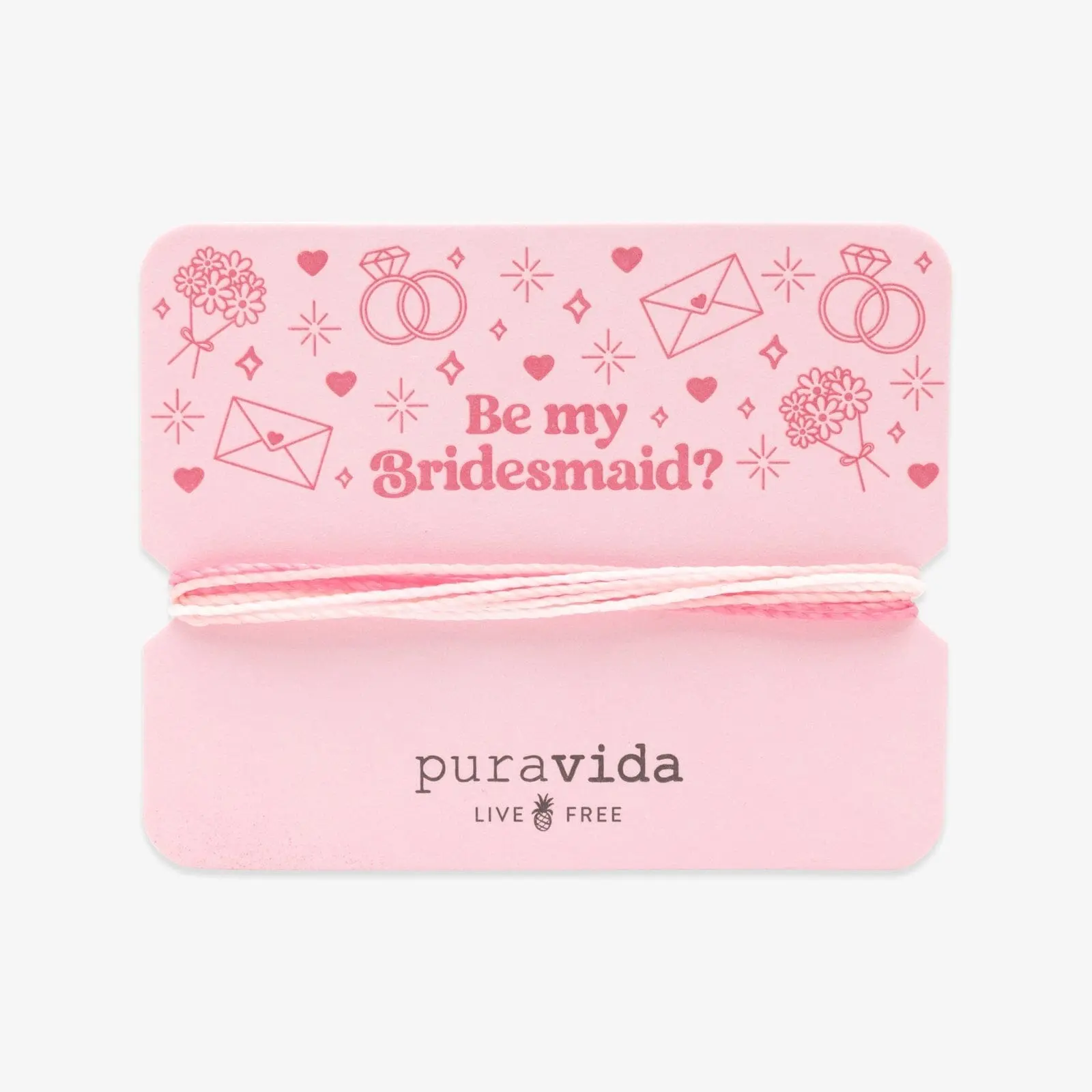Bridesmaid Bracelet Card