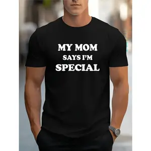Men Casual Short Sleeve Tee 1 Pcs 100% Heavy Cotton - Comfortable Crew Neck, Soft Adorable Tees Tops
