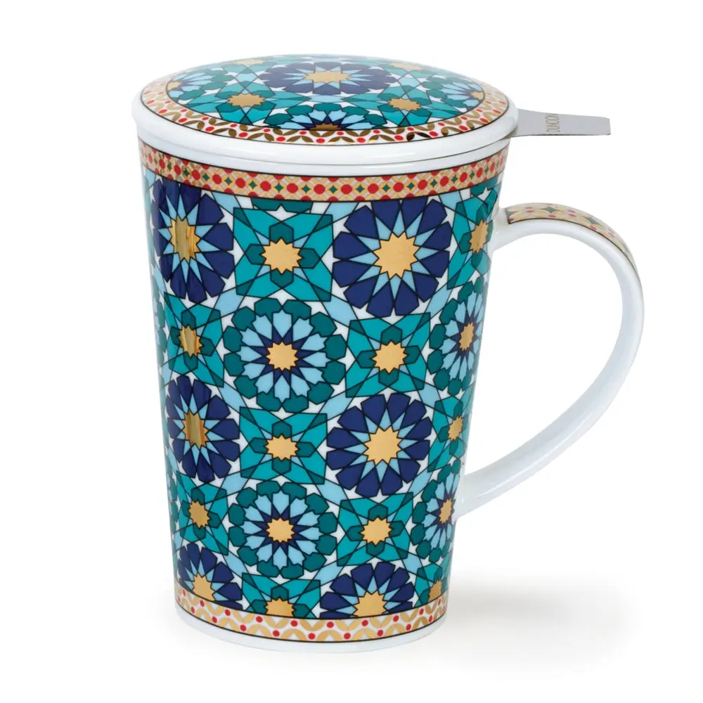 Dunoon Shetland Ishtar Mug with infuser & lid