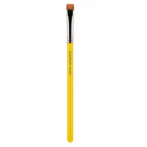 Bdellium Tools Studio 714 Flat Eye Definer Brush - Vegan Soft Synthetic Fibers for Precise Eye Lining & Defining - 6.5 Inches Length