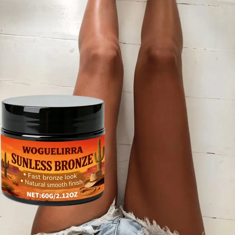 Natural Bronzing Formula, Sunless Safe Tanning, Deep Hydration and Nourishment, Rich, Alcohol-Free, Easy to Use, Ideal Moisturizer for Body, Bronzing Lotion