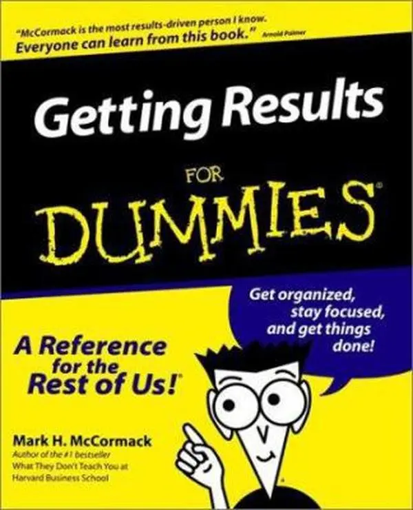 USED-Getting Results For Dummies by Mark H. McCormack (Paperback)